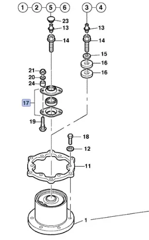 87664928 - корпус подшипника